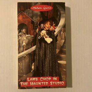 Lamb Chop In The Haunted Studio VHS Tape